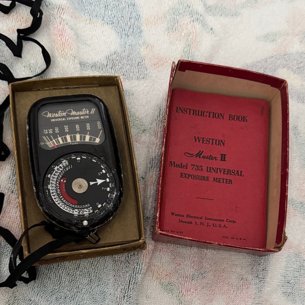 Weston Master II Model 735 Universal Exposure Meter